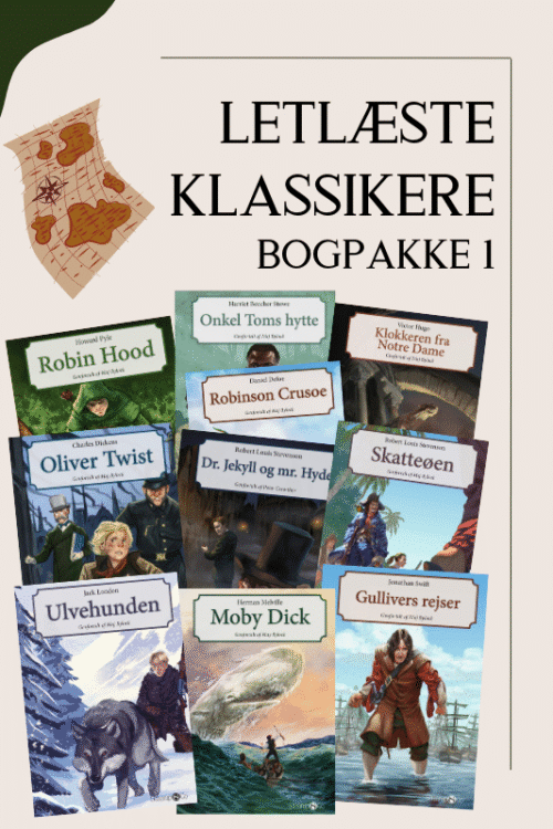 Letlæste klassikere Bogpakke 1