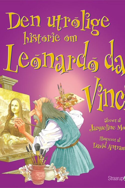 Den Utrolige Historie Om Leonardo Da Vinci Forside Web