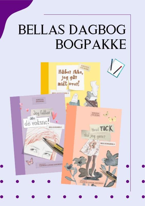 Forløber Becks ulæselig Bellas Dagbog Bogpakke - Kirsten Ahlburg - Straarup & Co.