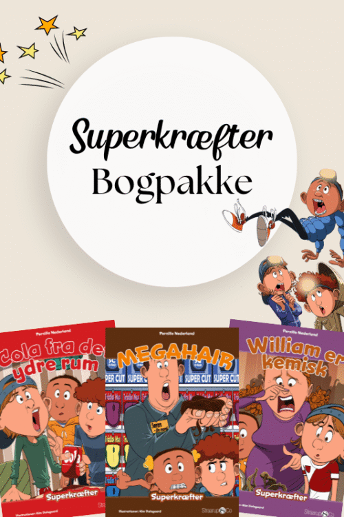 Superkræfter Bogpakke