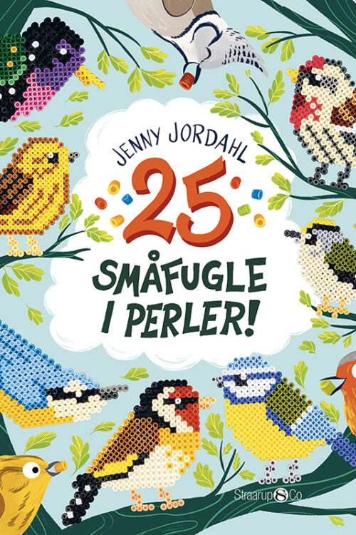 25 småfugle i perler
