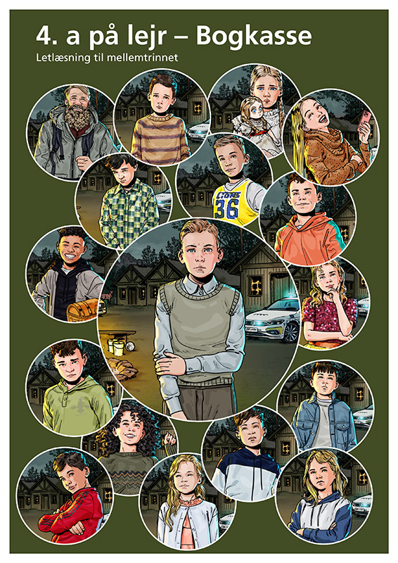 4.a på lejr - Bogkasse