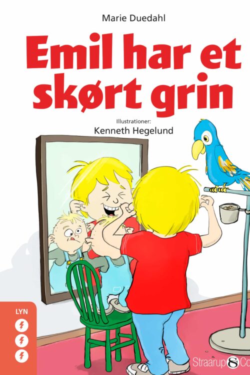 Emil har et skørt grin