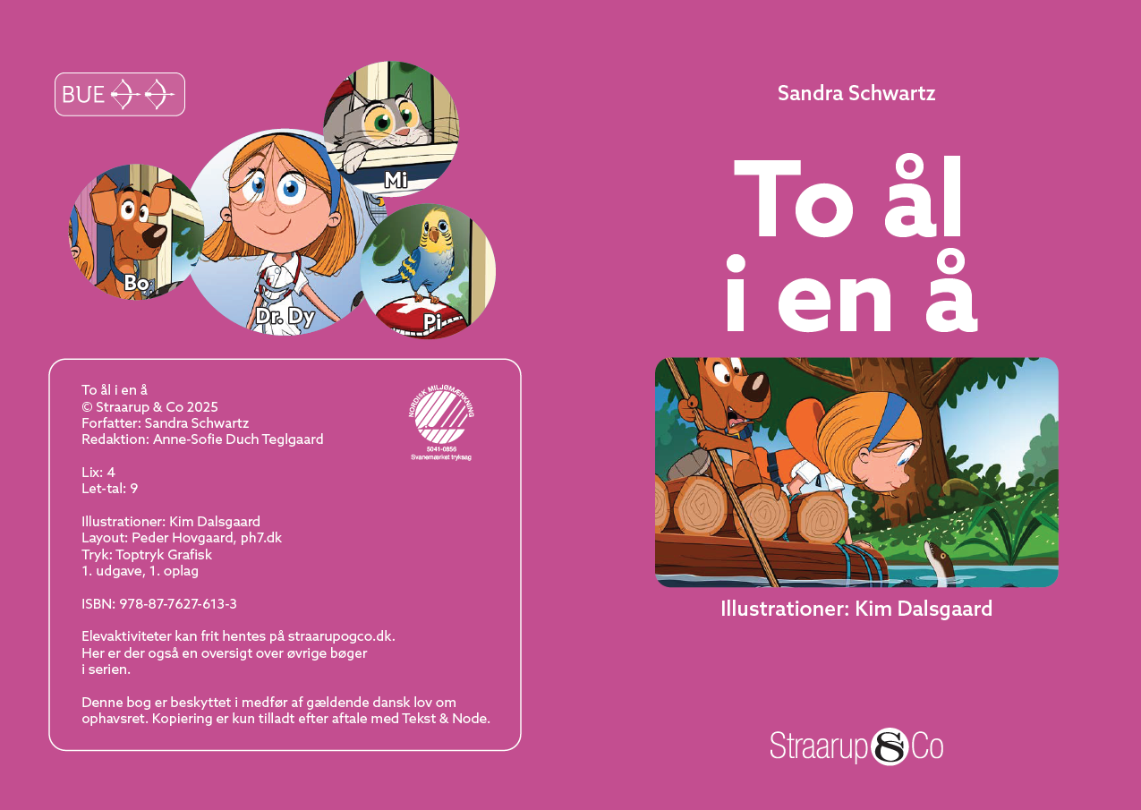 To ål i en å - Billede 2