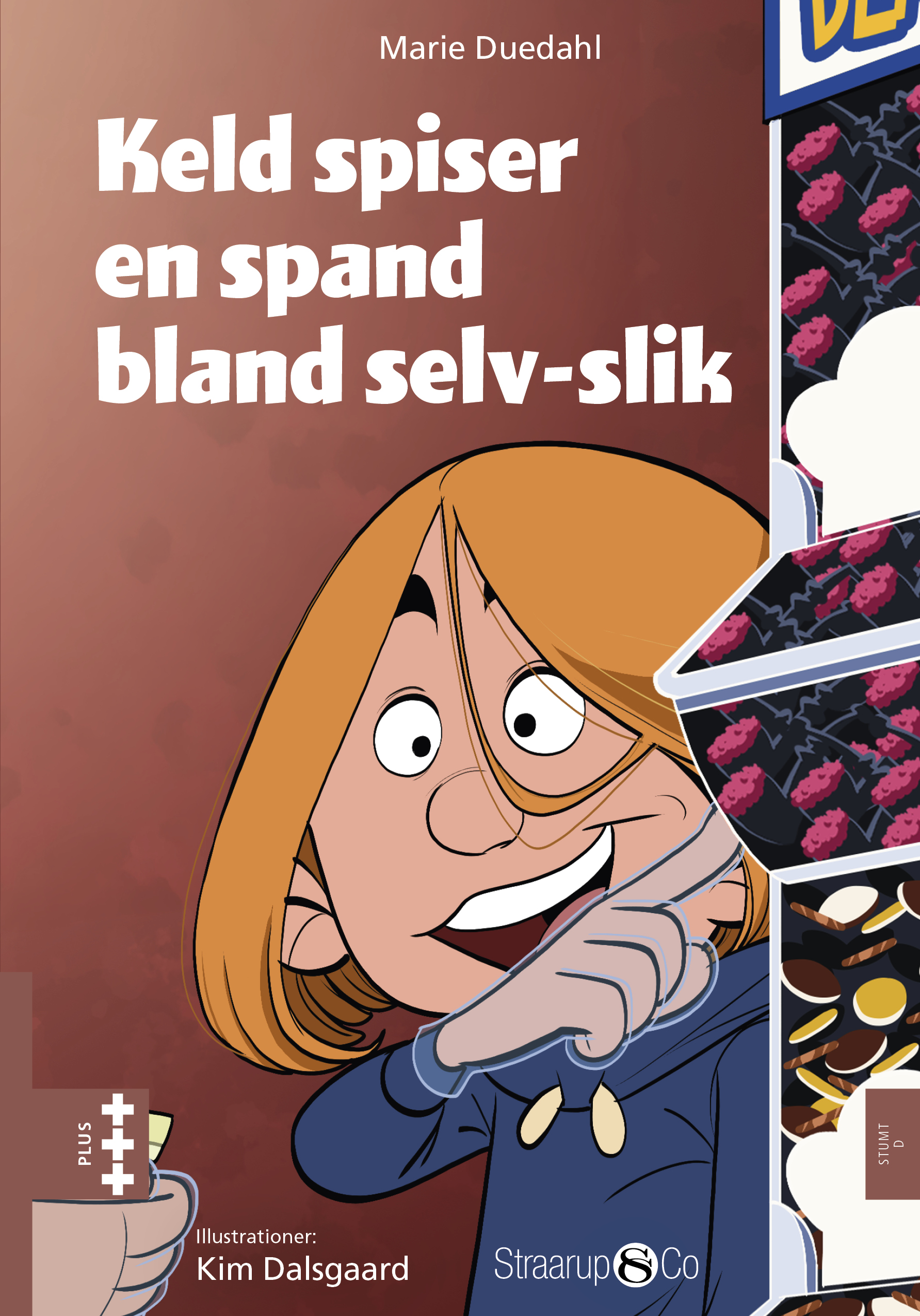 Keld spiser en spand bland selv-slik