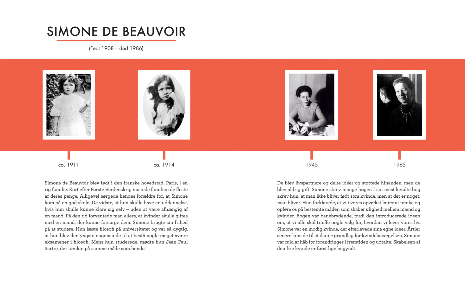 Simone de Beauvoir - Billede 3